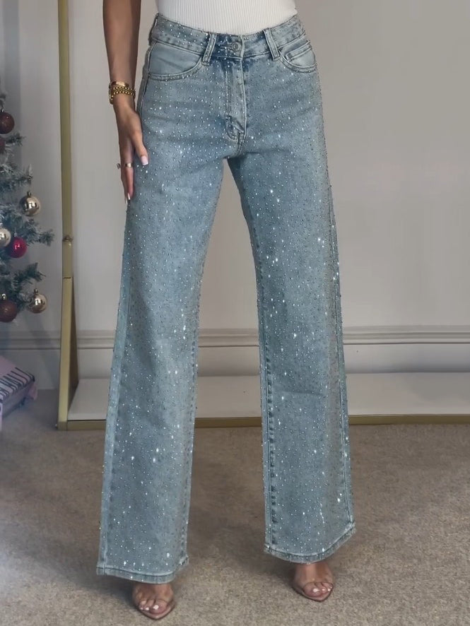 Freja – Stilfulde glimmerjeans