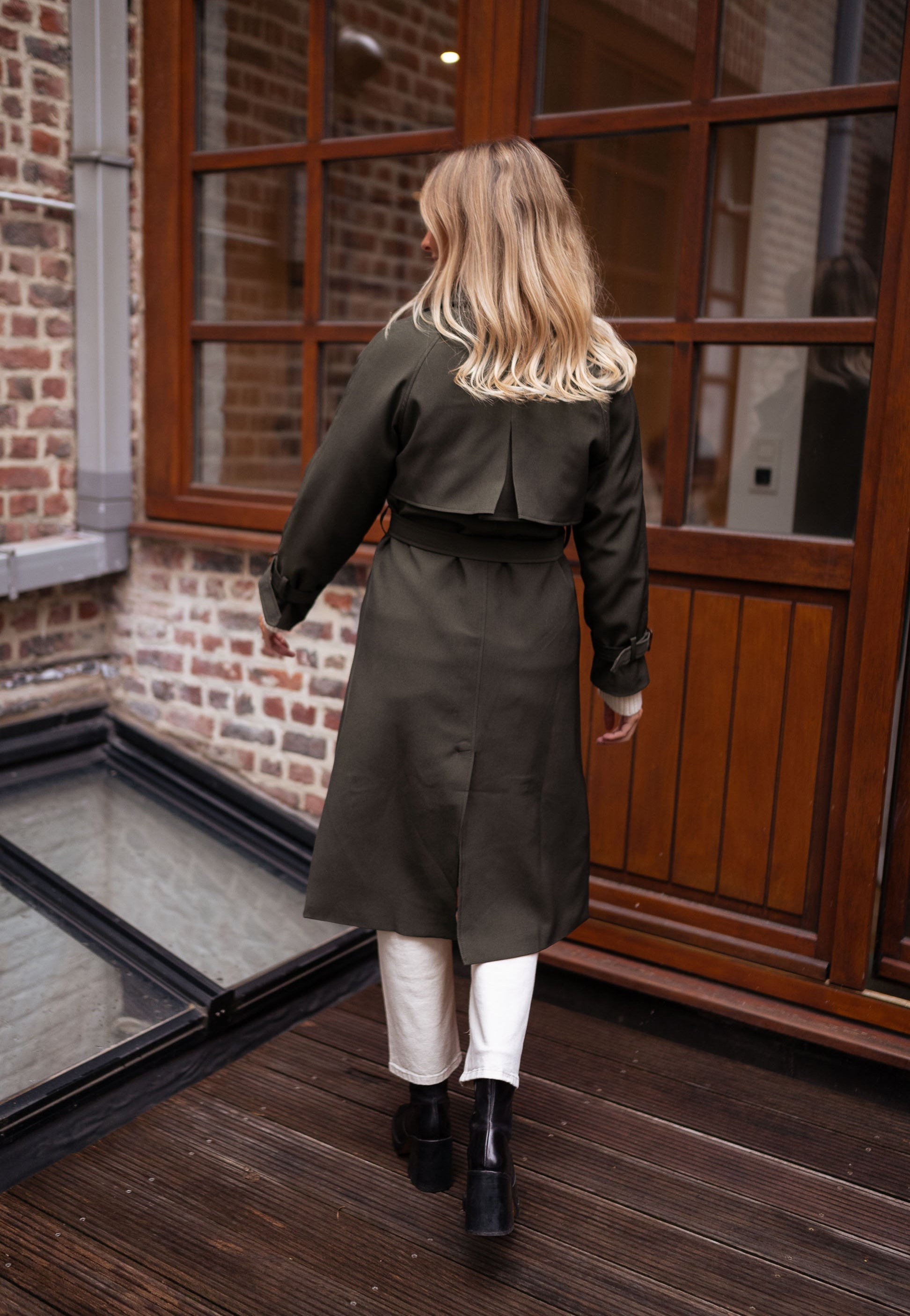 Karla | Elegant Trenchcoat til Kvinder