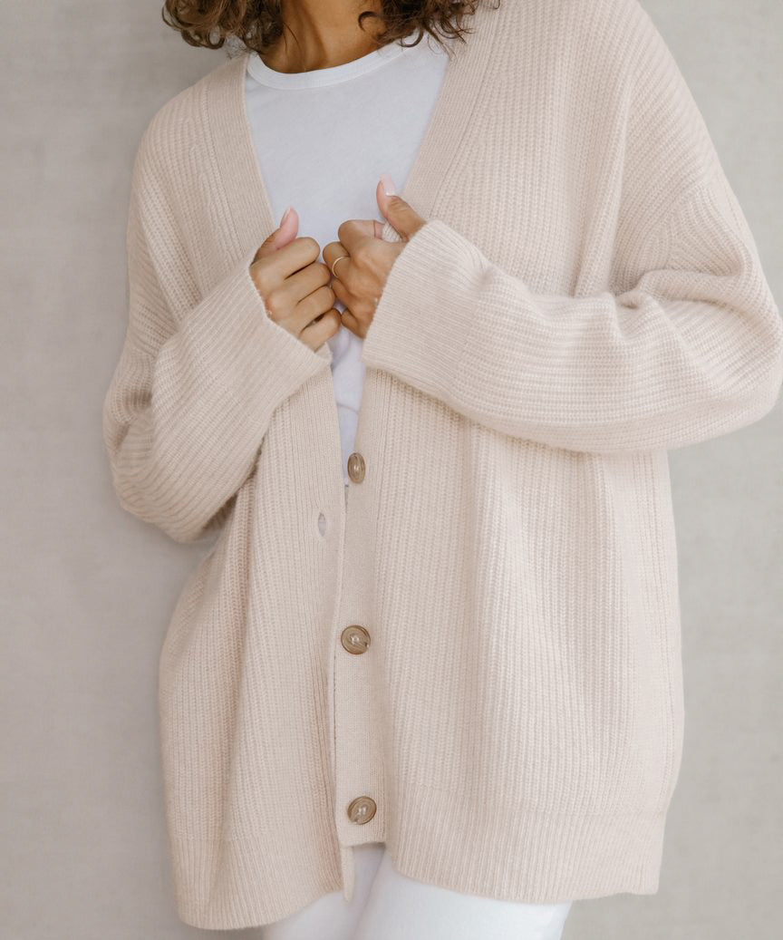 Luna | Dame Komfortabel Strikket Cardigan